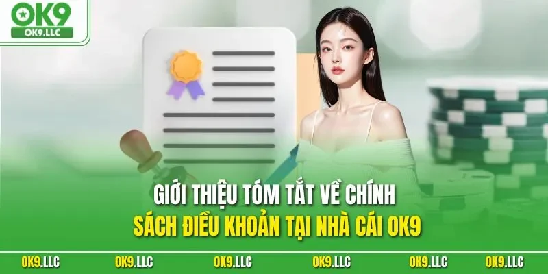 Giới thiệu tóm tắt về chính sách điều khoản tại nhà cái OK9