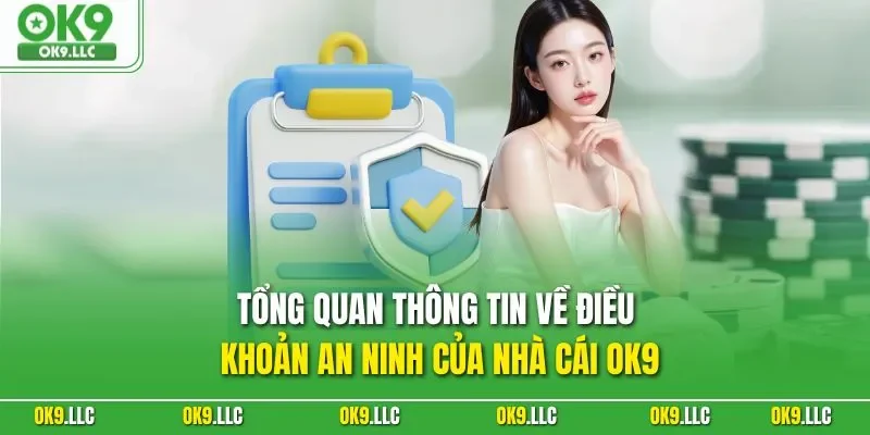 Tổng quan thông tin về điều khoản an ninh của nhà cái OK9
