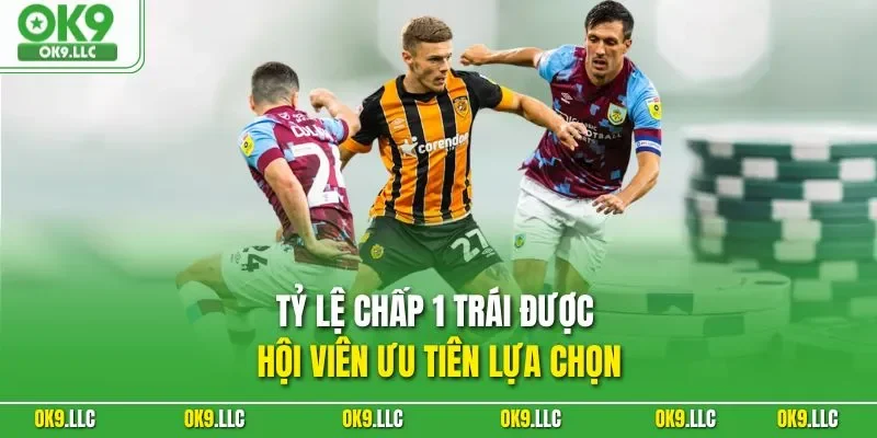 Tỷ lệ chấp 1 trái được hội viên ưu tiên lựa chọn